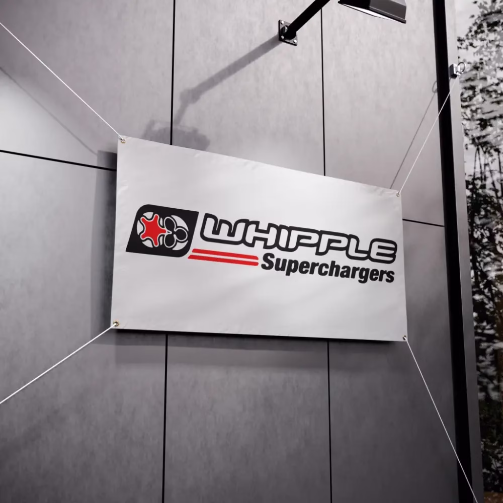 Whipple Superchargers Garage Banner