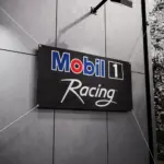 Mobil 1 Racing Garage Banner