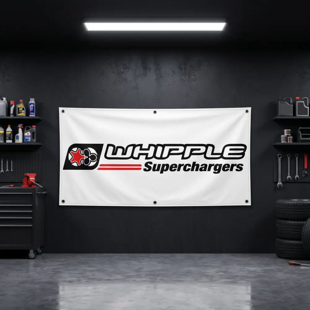 Whipple Superchargers Garage Banner