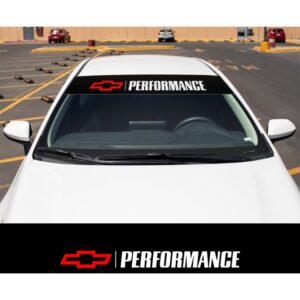 Chevy Performance Windshield Banner Sun Strip