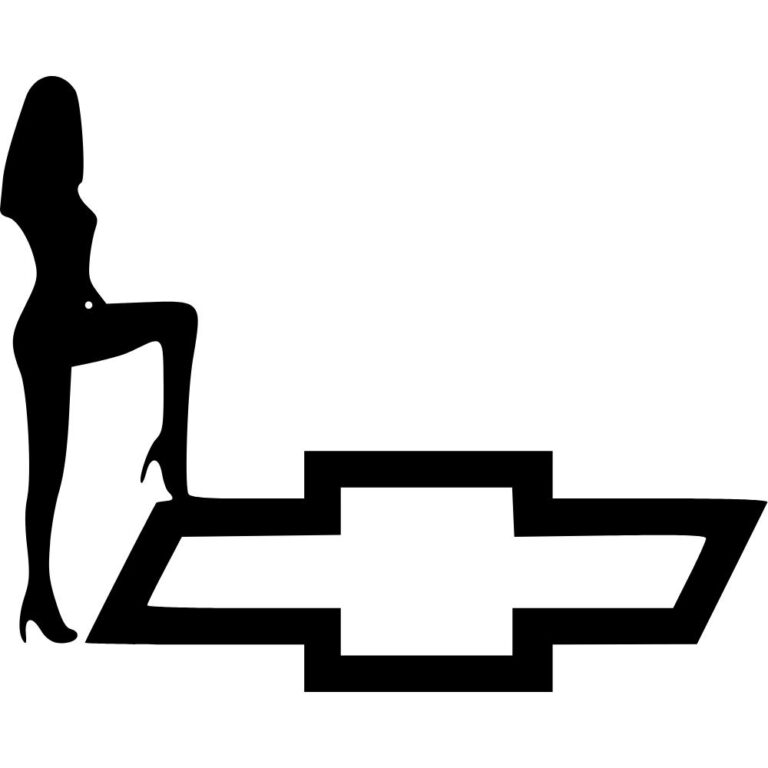 Chevy Sexy Girl Decal