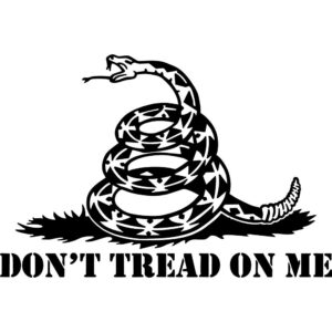 Don't Tread On Me Decal