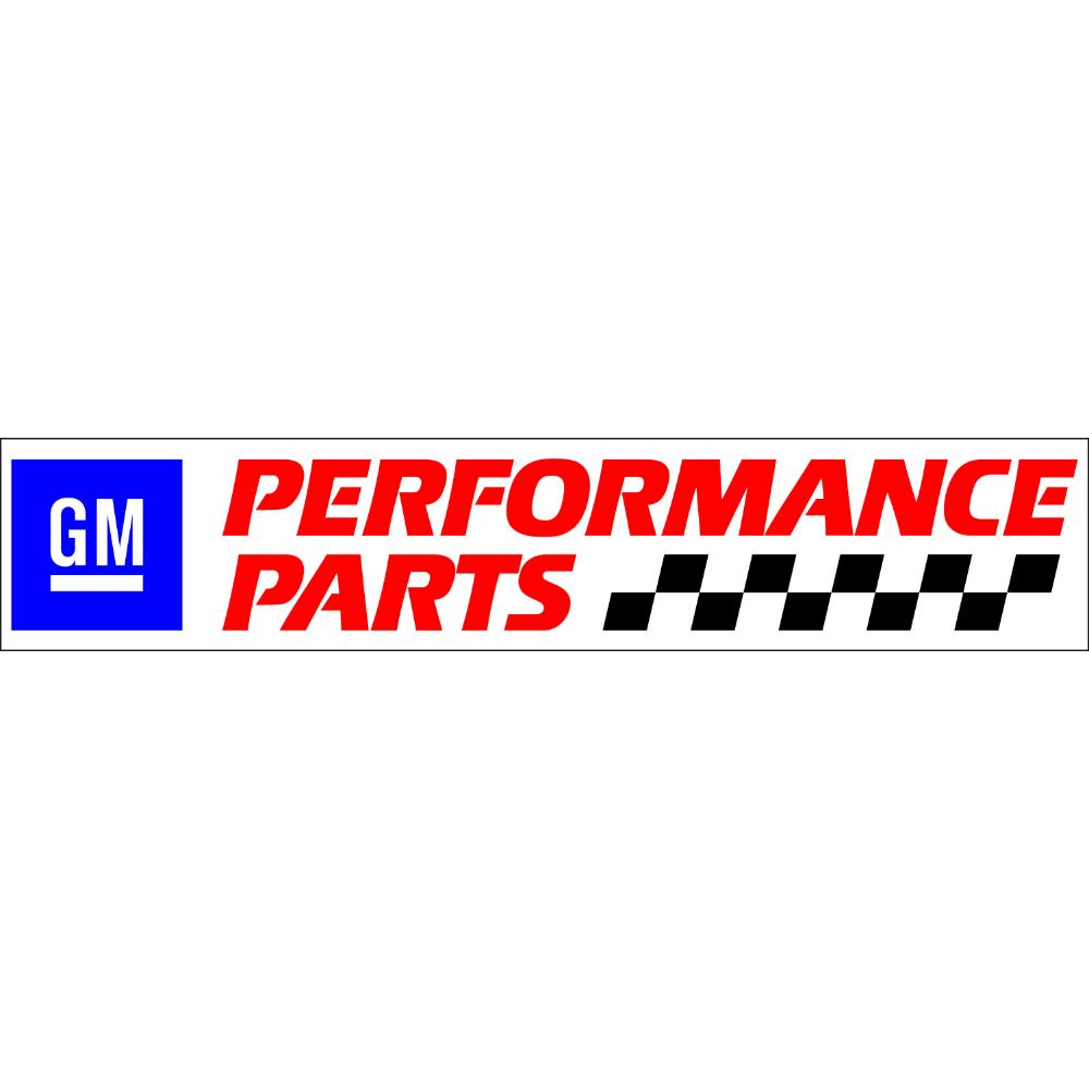 GM Performance Parts Decal