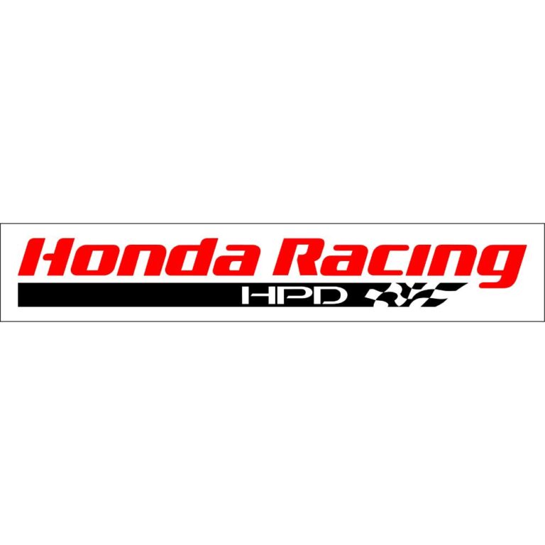 Honda Racing HPD Decal