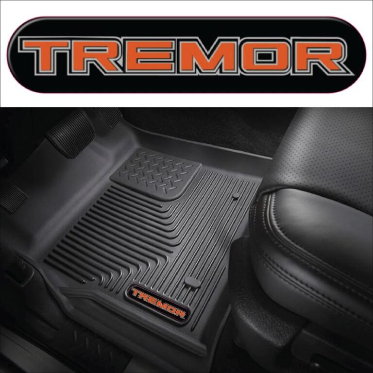 husky liners floor mat badge