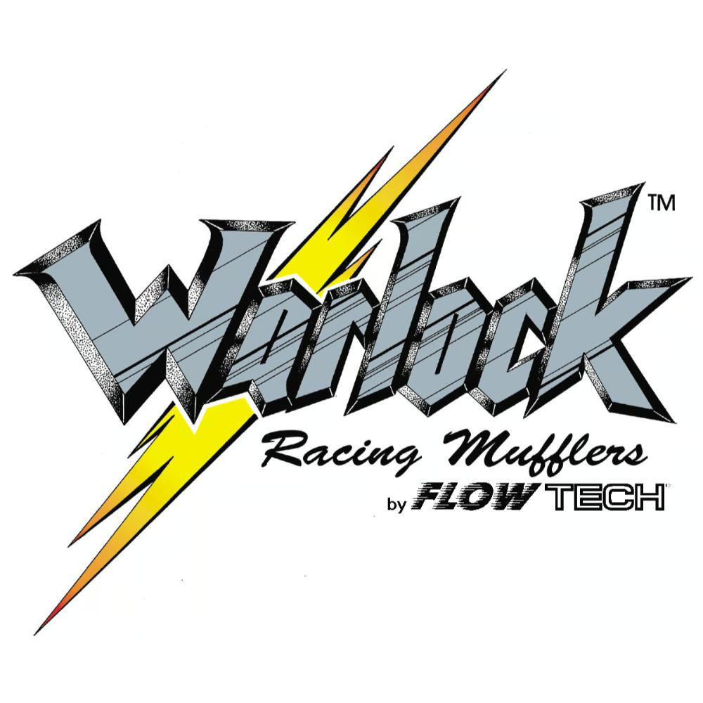 Warlock Racing Mufflers By Flowtech Decal