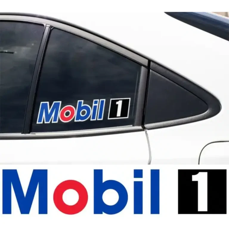 Mobil 1 Logo Decal