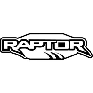 Ford Raptor Outline Decal
