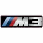 BMW M3 WeatherTech Floor Mat Badge