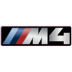 BMW M4 WeatherTech Floor Mat Badge