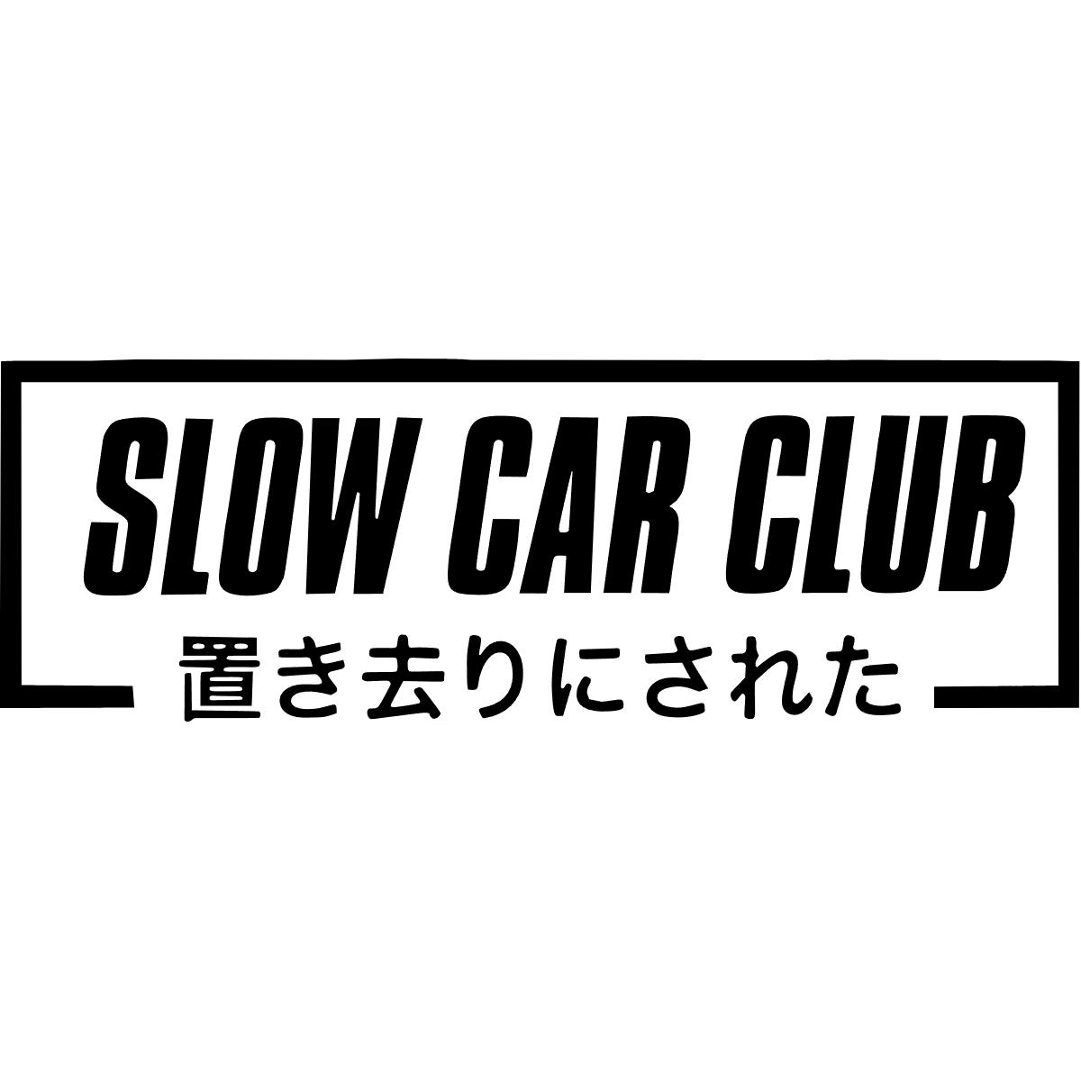 Slow Car Club JDM Decal