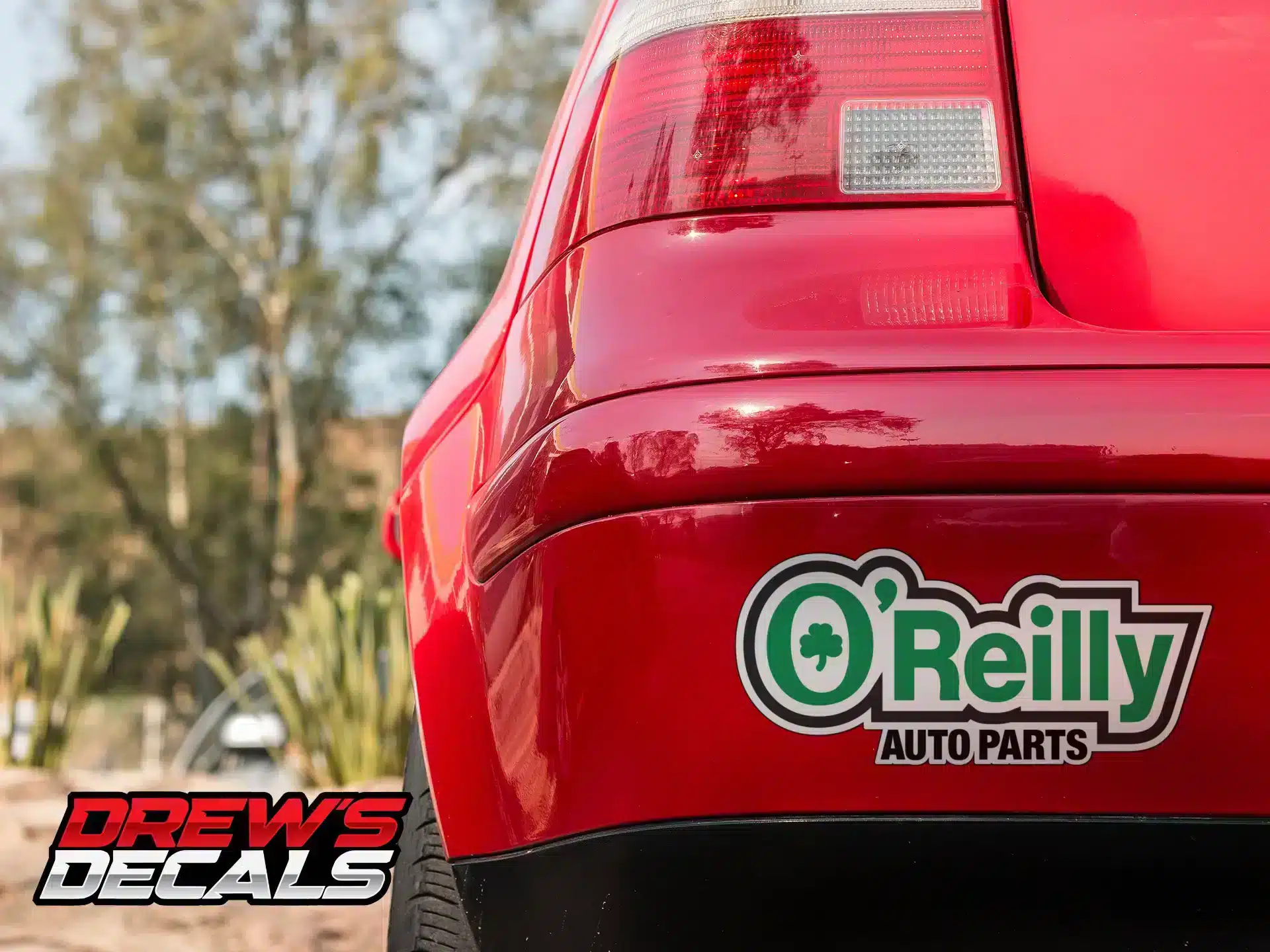 O'Reilly Auto Parts Decal