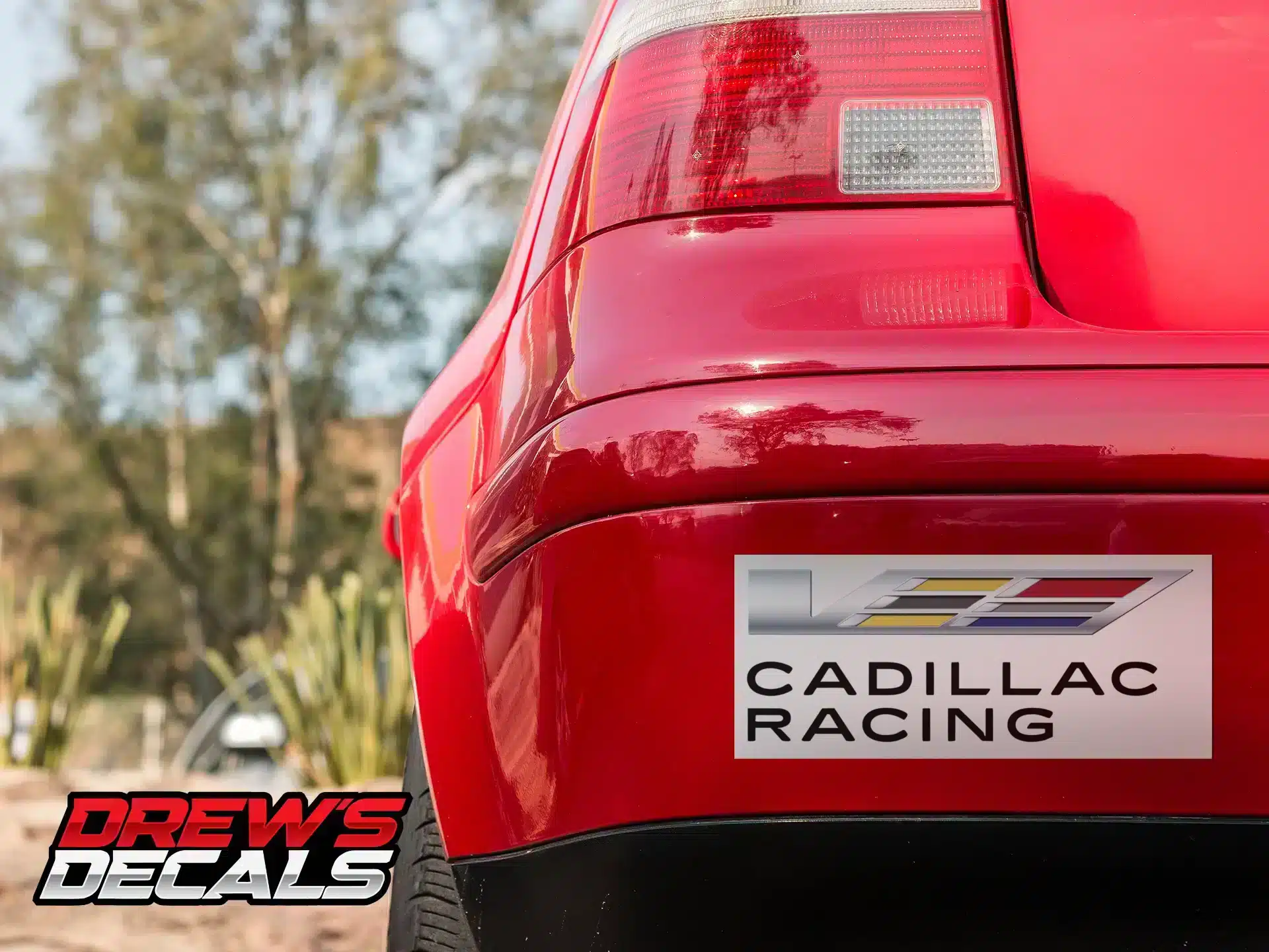 Cadillac V Racing Decal