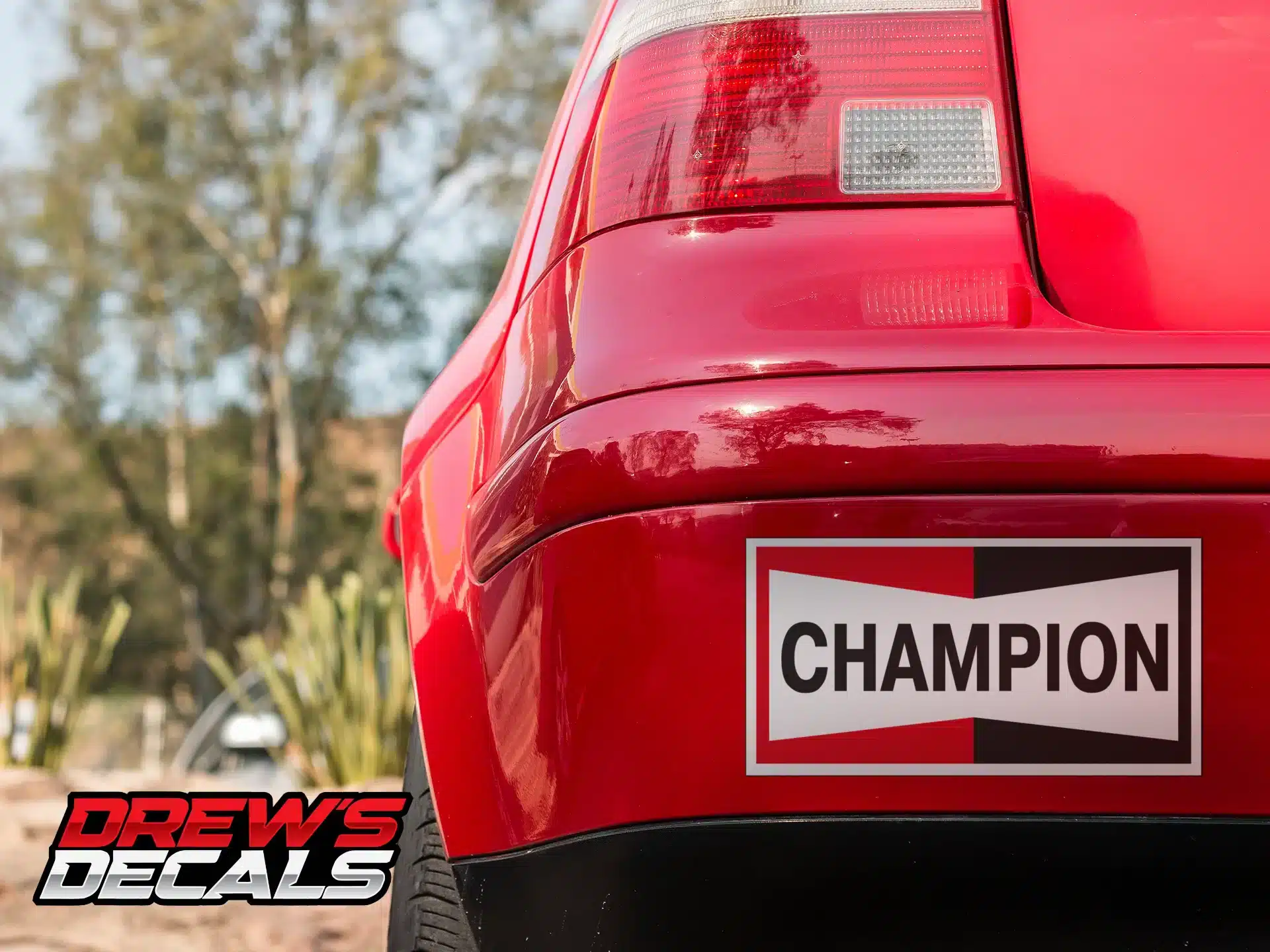 Champion Spark Plugs Decal