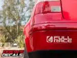 Full Race Turbo Decal