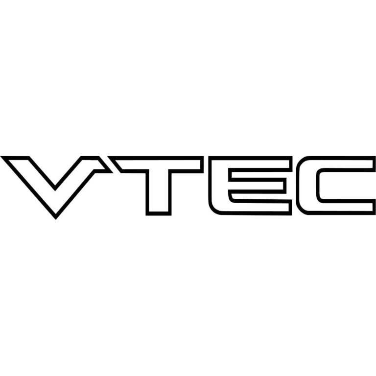 Vtec Outline Decal