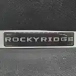 Rocky Ridge Trucks Domed Badge Emblem
