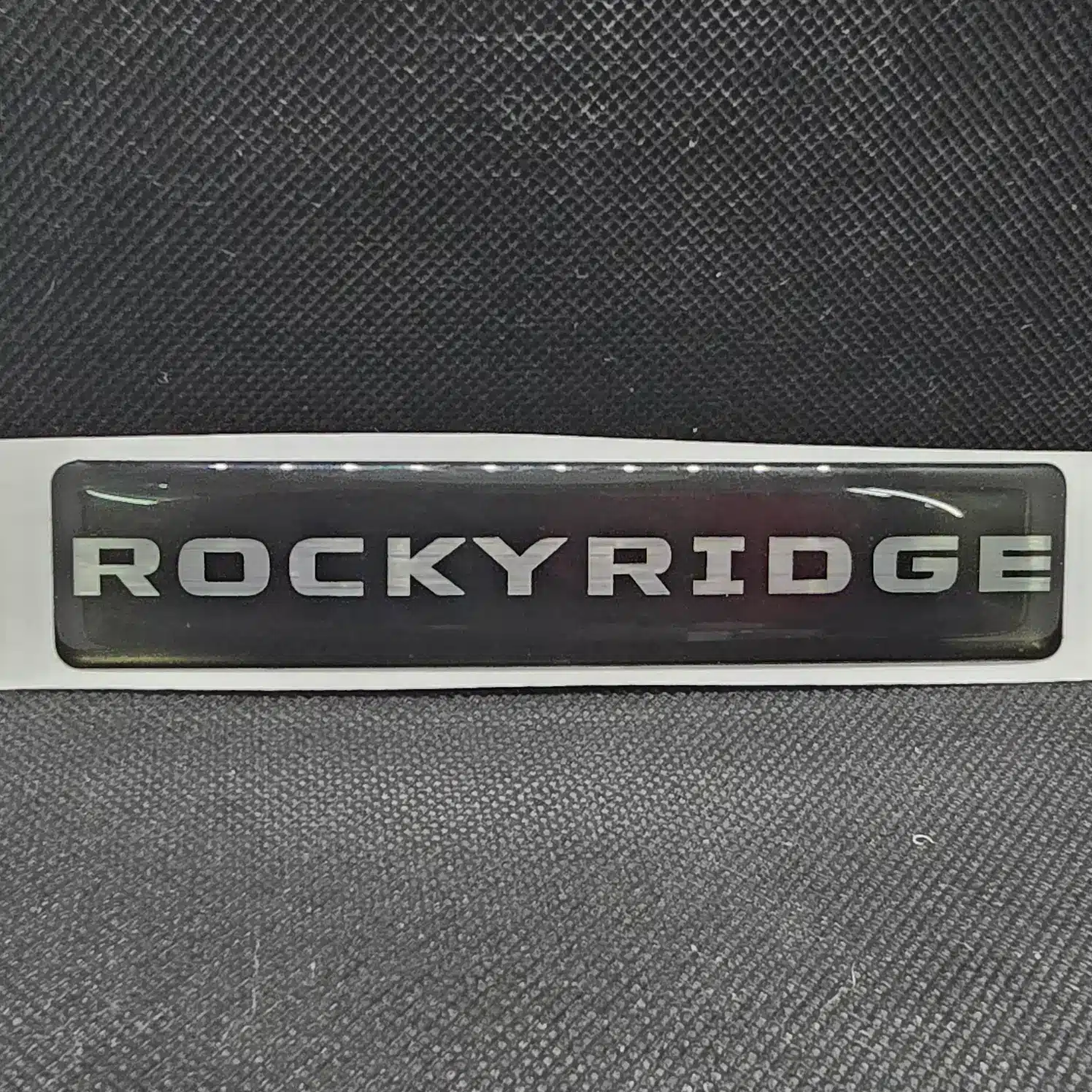 Rocky Ridge Trucks Domed Badge Emblem