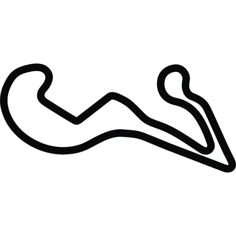 Atlanta Motorsports Park Full Course Decal