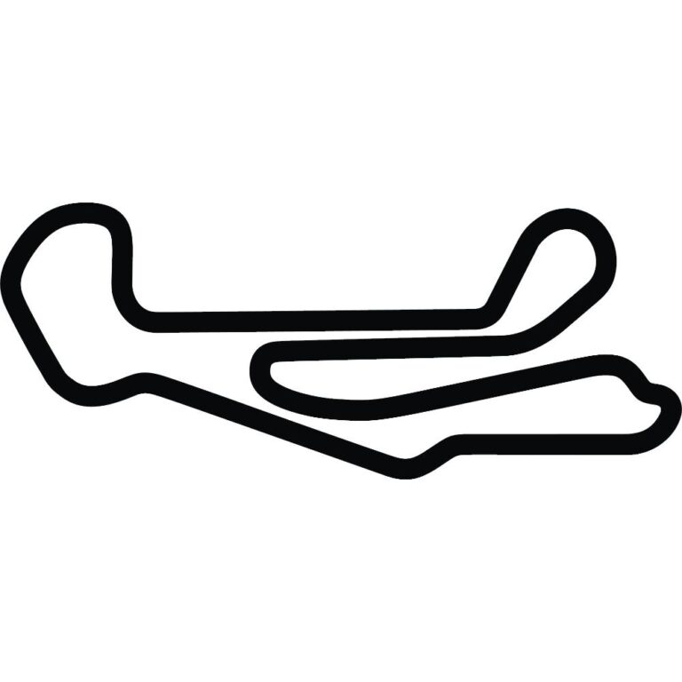 Barber Motosports Park Main Circuit Decal