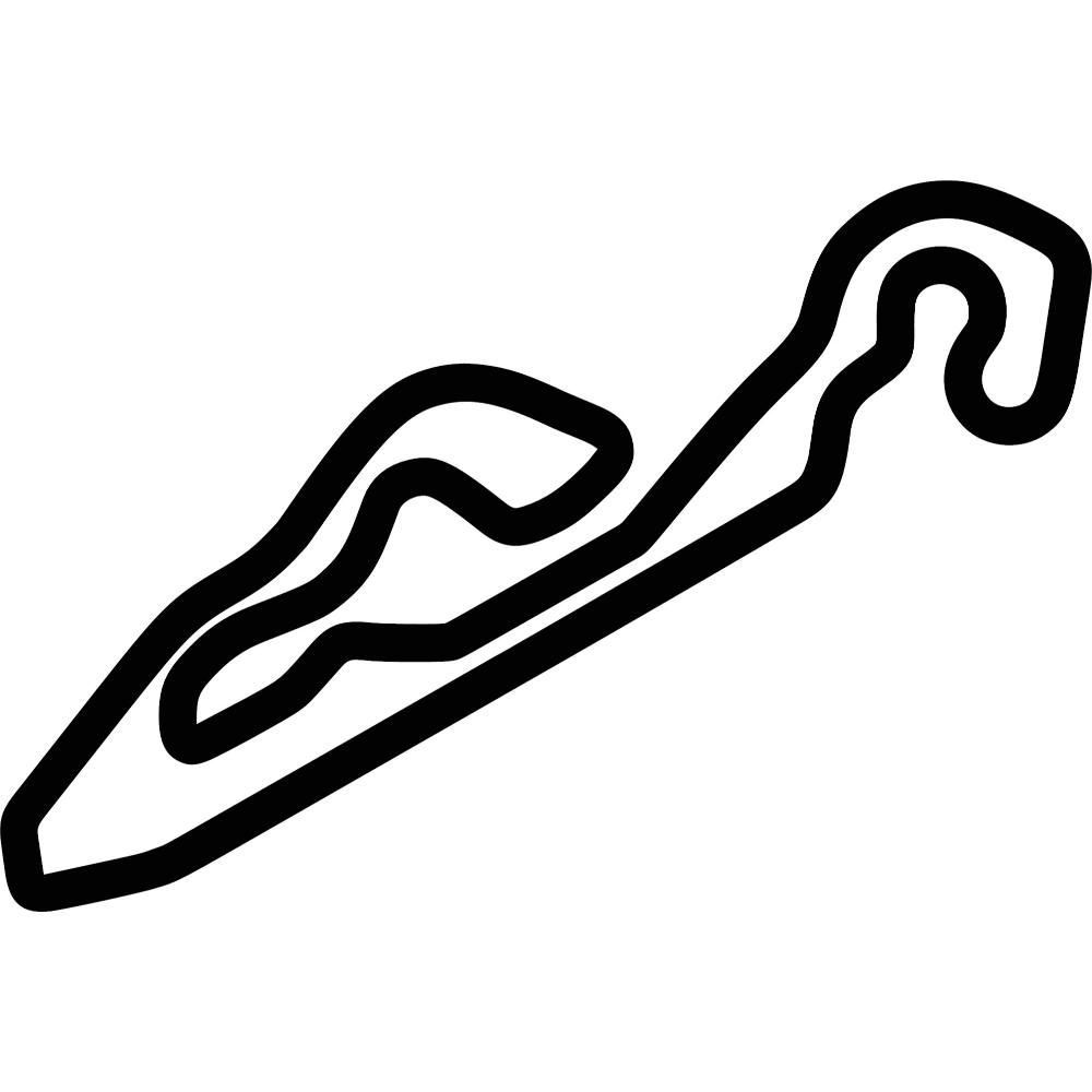 National Corvette Museum Motorsports Park Grand Full Course Decal