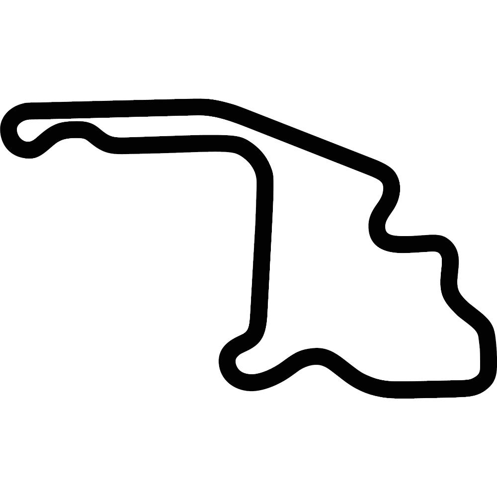 Mid-Ohio Main Course With Chicane Decal