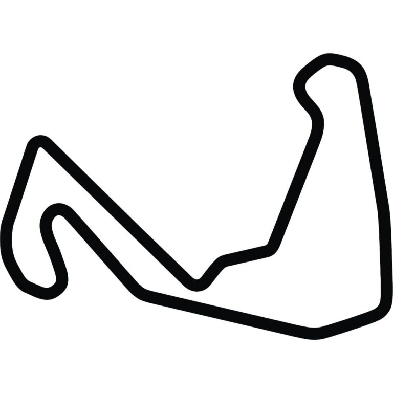 Carolina Motorsports Park Full Course Decal