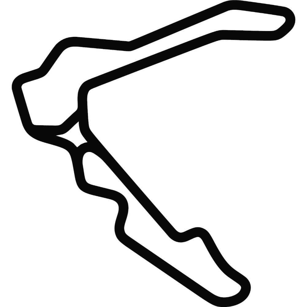 Pittsburgh International Race Complex Full Course Decal