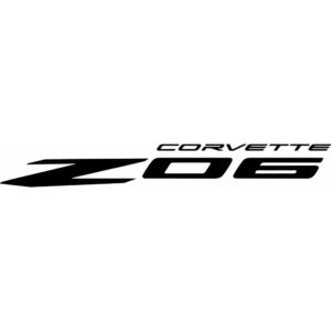 Corvette Z06 Decal