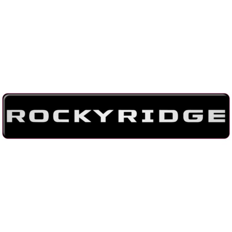 Rocky Ridge Trucks Domed Badge Emblem