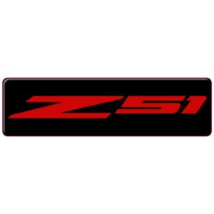 Corvette C8 Z51 WeatherTech Floor Mat Badge