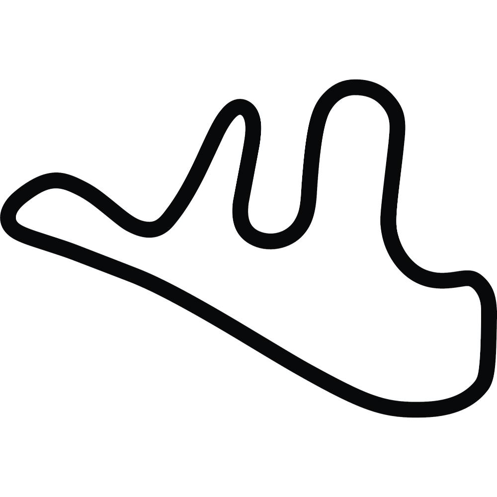 Thompson Motor Speedway Long Decal