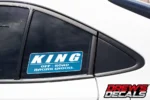 King Off Road Racing Shocks Decal