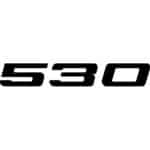 BMW 530 Decal