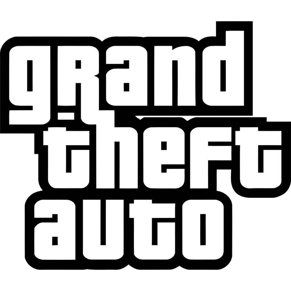 Grand Theft Auto Logo Decal