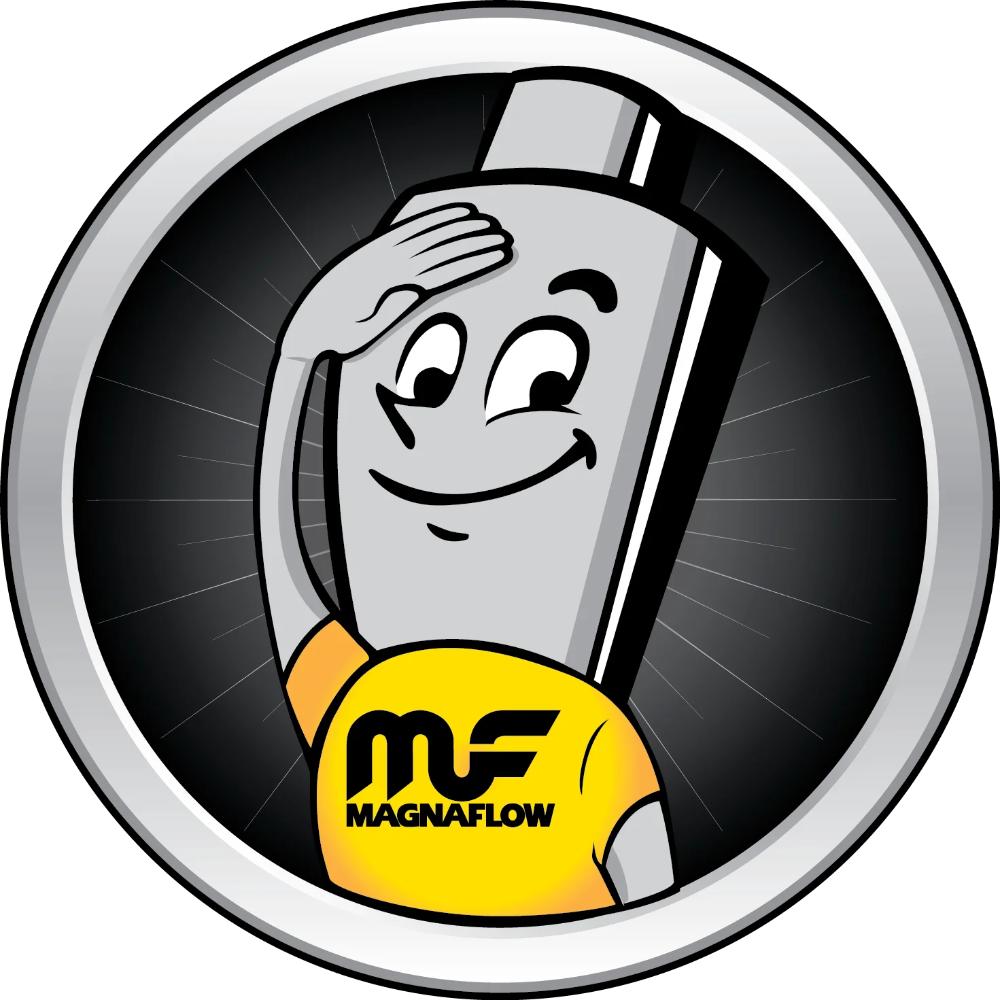 Magnaflow Man Circle Decal