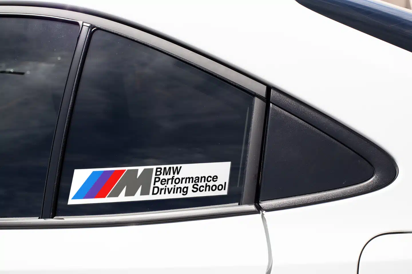 BMW Performance Driving School Decal