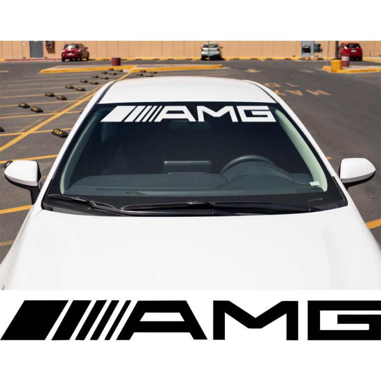 Mercedes Benz AMG Windshield Banner
