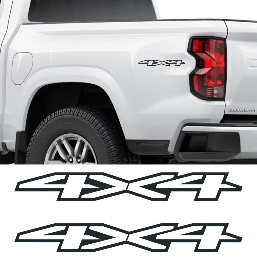 2023 2024 Chevy Colorado LT WT 4X4 Outline Bed Decals