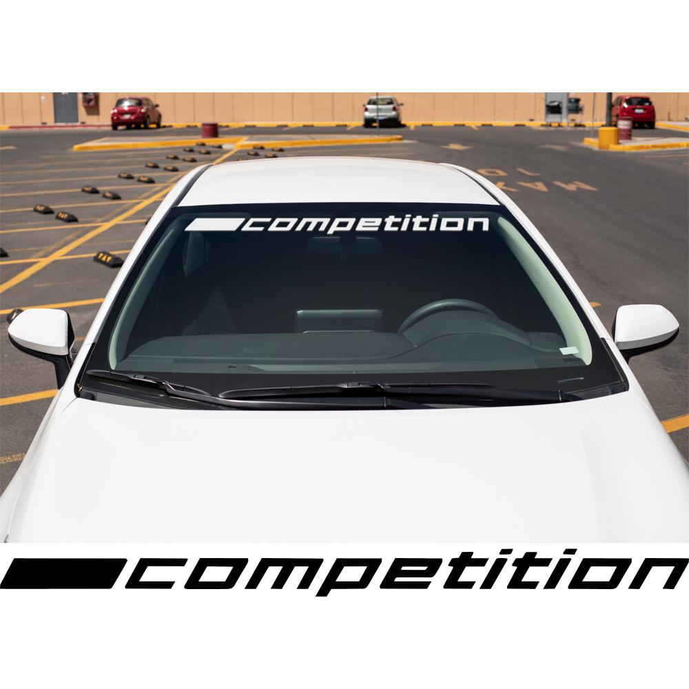 BMW Competition Windshield Banner