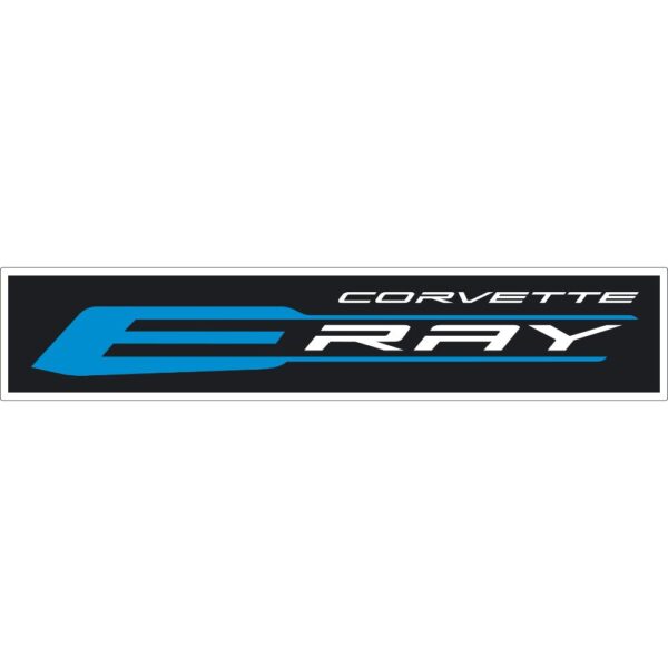 Corvette E-Ray Decal