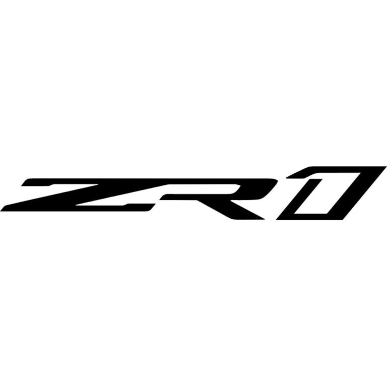 Corvette C7 ZR1 Decal