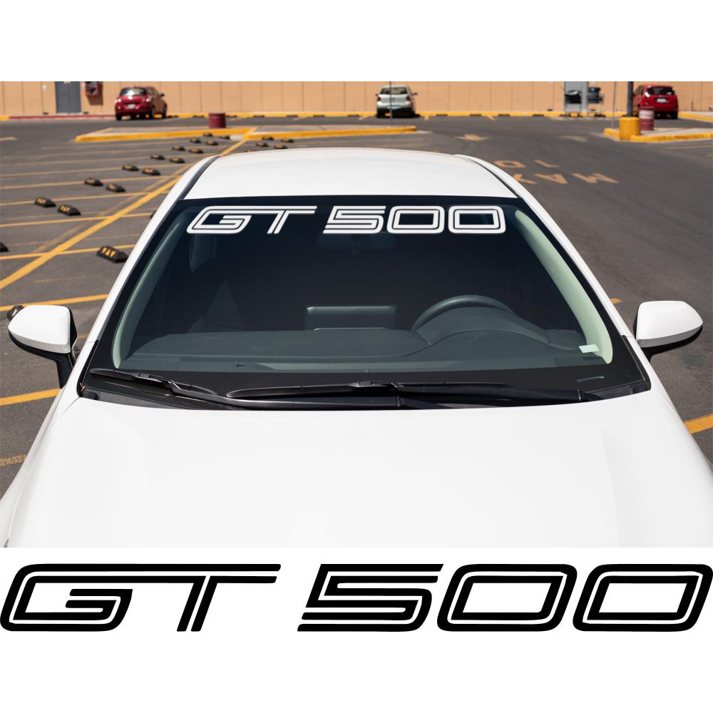 Mustang Shelby GT500 Windshield Banner