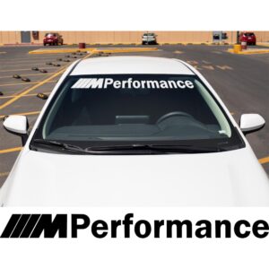 BMW M Performance Windshield Banner