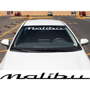 Chevy Malibu Windshield Banner