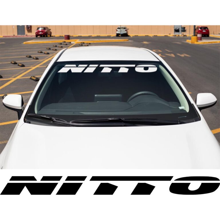 Nitto Tires Windshield Banner