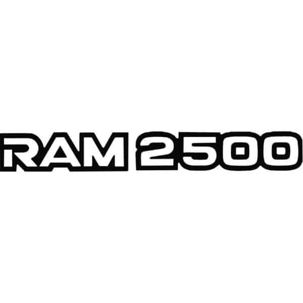Dodge Ram 2500 Decal