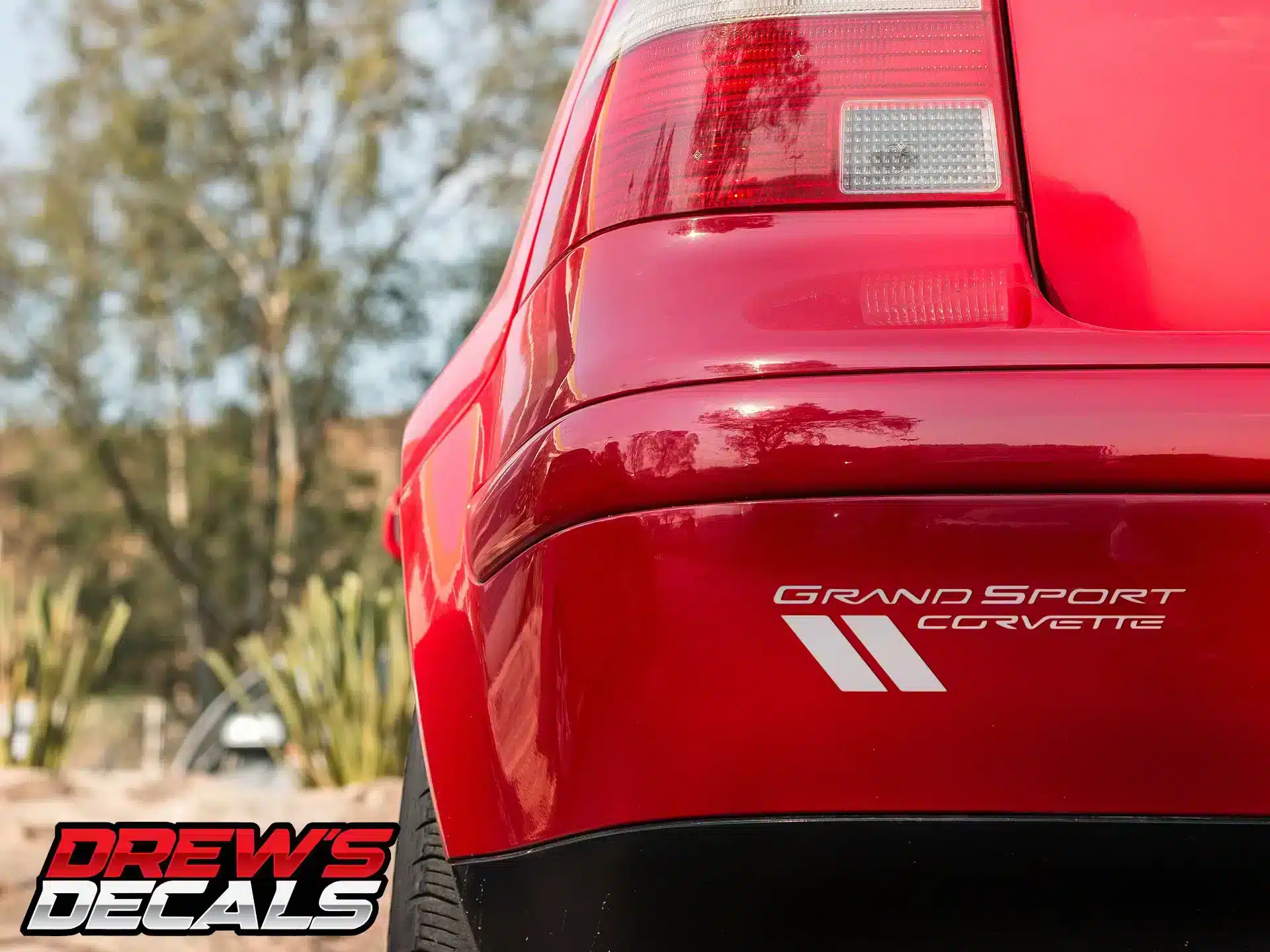 Corvette Grand Sport Stripes Decal