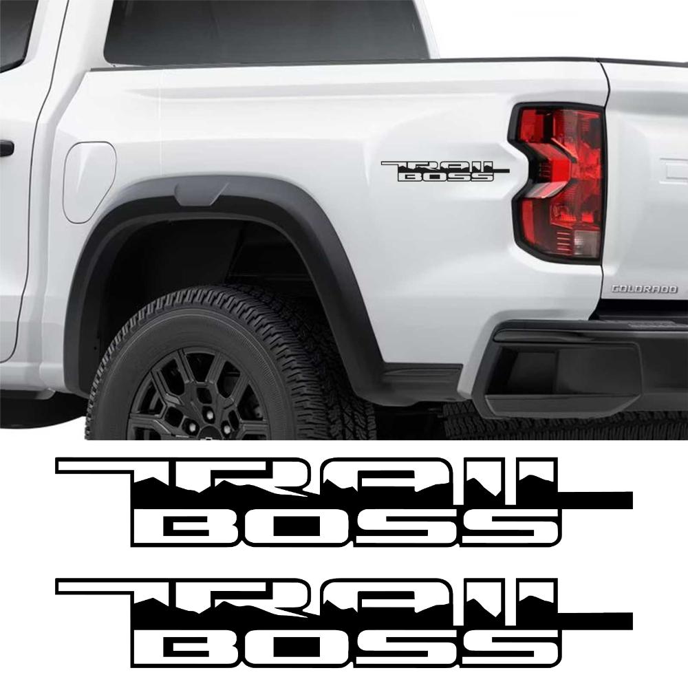 2023 2024 Chevy Colorado Trail Boss Bed Decals