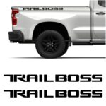 Chevy Silverado Z71 Trail Boss Bed Decals